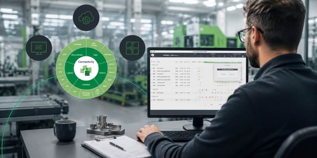 Schnittstellen entscheiden über den ERP-Erfolg im Maschinenbau